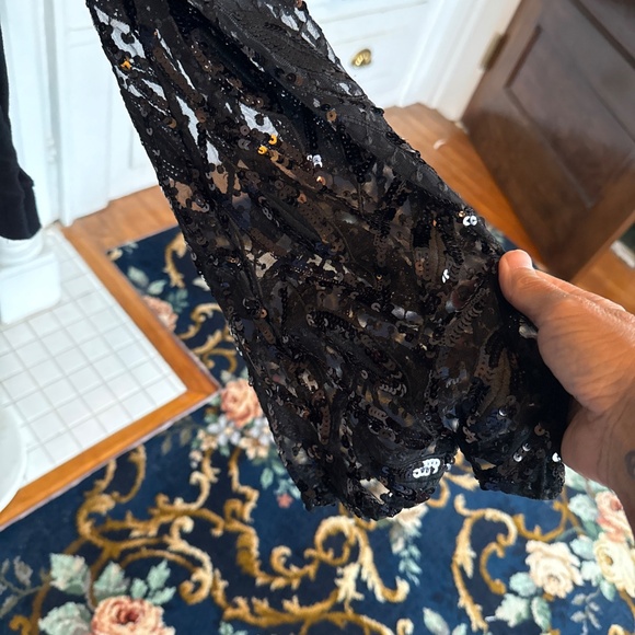 Anthropologie Maeve Tasha laced sleeve sweatshirt- worn twice. 99 retail - Picture 7 of 8